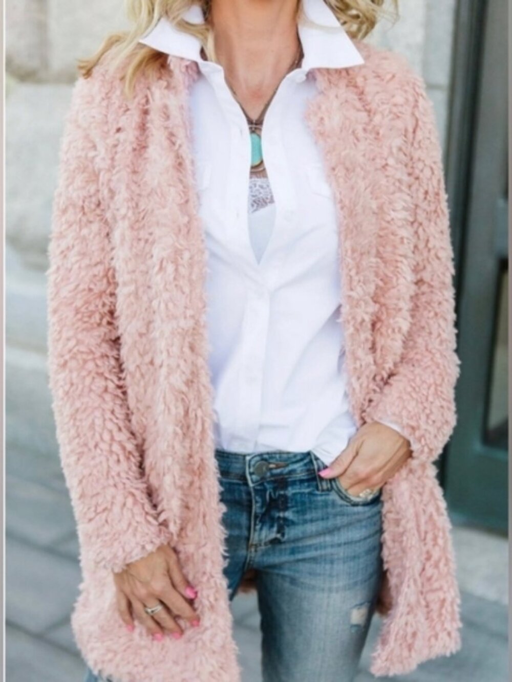 Anthropologie Bishop + Young Pink Jacket Size Small NWT